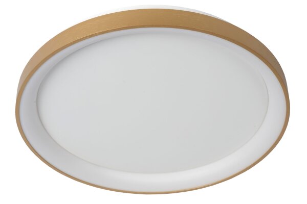 LED Deckenlampe Messing Ring 2700K Ø48 cm 3332 lm