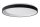 LED Deckenleuchte Schwarz Ring 2700K Ø48 cm 3332 lm
