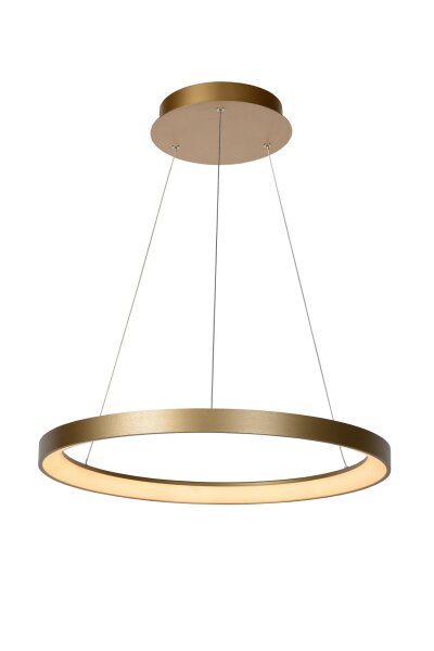 LED Kronleuchter verstellbar Messing 2700K Ø58 cm