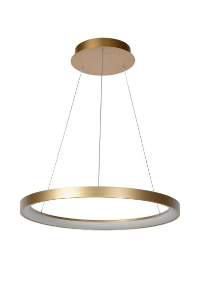 LED Kronleuchter verstellbar Messing 2700K Ø58 cm