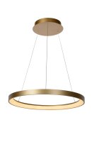 LED Kronleuchter verstellbar Messing 2700K &Oslash;58 cm