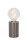 Tischlampe Akku dimmbar Touch Schwarz-Chrom USB-C E27