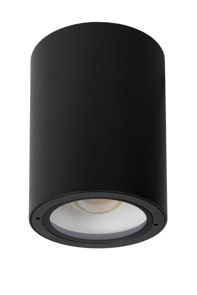 Deckenstrahler außen Alu Schwarz E27 IP54 B:10,8 cm