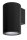 Außenwandlampe Aluminium Schwarz E27 IP54 T:14,6 cm
