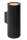 Wandstrahler Up Down Alu Schwarz E27 IP54 B:10,8 cm