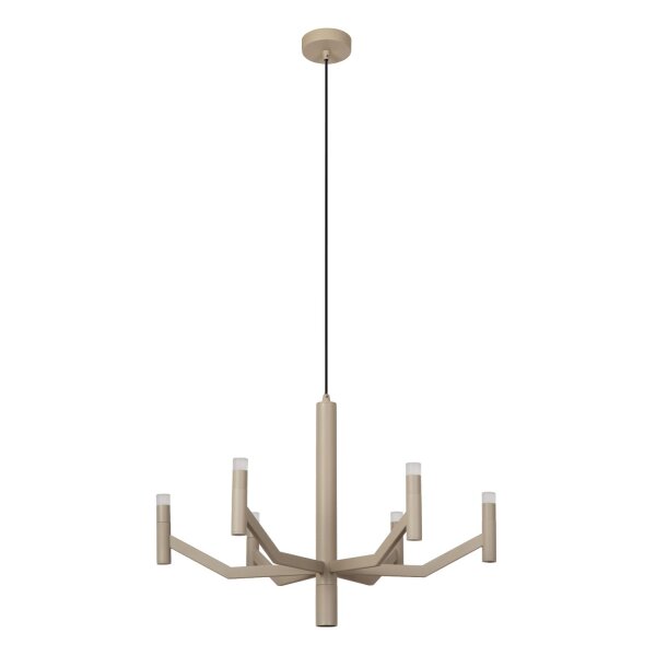 Kronleuchter verstellbar Taupe G9 GU10 Ø60 cm