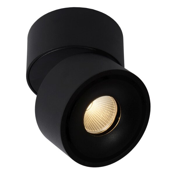 LED Deckenlampe schwenkbar Schwarz 2700K Ø7,8 cm