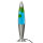Frische Lavalampe Blau Gelb Retro Design JENNY