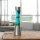 Bunte Lavalampe Blau Grün mit Schalter H:39cm SANDRO