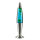 Bunte Lavalampe Blau Wachs Grün JENNY 42cm hoch