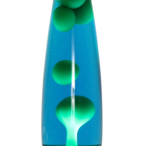 Lavalampe Blau Grün 40cm G9 Retro ANGELINA
