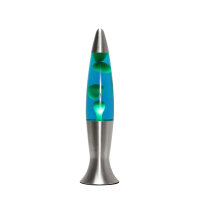 Lavalampe Blau Grün 40cm G9 Retro ANGELINA