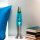 Lavalampe Blau Grün 40cm G9 Retro ANGELINA