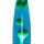 Lavalampe Blau Grün 40cm G9 Retro ANGELINA