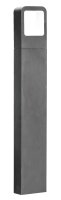 LED Wegeleuchte Dunkelgrau 80 cm Aluminium IP54...