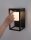 LED Außenwandlampe IP65 Bewegungsmelder 24 cm hoch Anthrazit