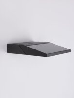 LED Außenwandleuchte IP65 18 cm breit Anthrazit...