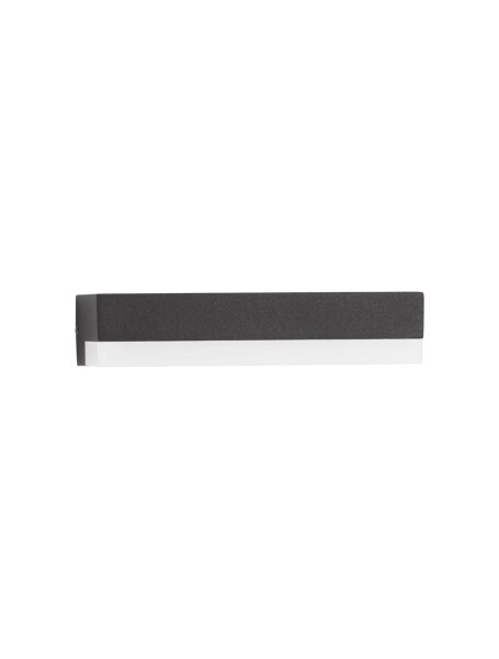 LED Außenwandleuchte schmal IP65 16 cm breit Anthrazit