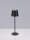 LED Tischleuchte Akku Schwarz 40 cm hoch IP54 Touch Dimmer