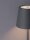 LED Gartenlampe Grau 40 cm hoch IP54 Akku Touch Dimmer