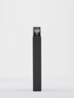 Wegeleuchte Anthrazit 65 cm hoch IP65 E27 schmal BIRCH