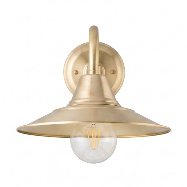 Premium Wandlampe Messing E27 Ø31cm Treppe Flur