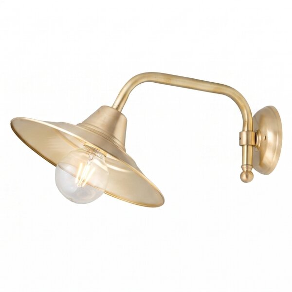 Premium Wandlampe Messing E27 Ø31cm Treppe Flur