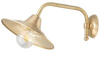 Premium Wandlampe Messing E27 &Oslash;31cm Treppe Flur