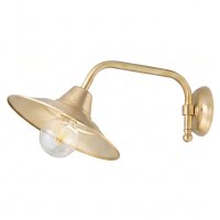 Premium Wandlampe Messing E27 Ø31cm Treppe Flur