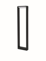 LED Wegeleuchte Schwarz 80 cm hoch IP54 schwenkbar...