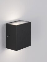 LED Außenwandleuchte flach IP65 10,2 cm hoch...