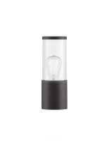 Wegeleuchte Dunkelgrau 25 cm hoch IP65 E27 CAREY Aluminium