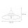 Designer Wandlampe aus Messing groß ANGELOS Treppe