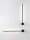 LED Wandlampe schmal 60 cm Schwarz Aluminium warmweiß 700 lm