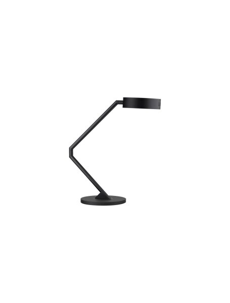LED Schreibtischlampe 57 cm Schwarz Touch Dimmer 2 flammig