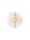 LED Wandlampe rund 20 cm breit in Gold Creme warmweiß Modern