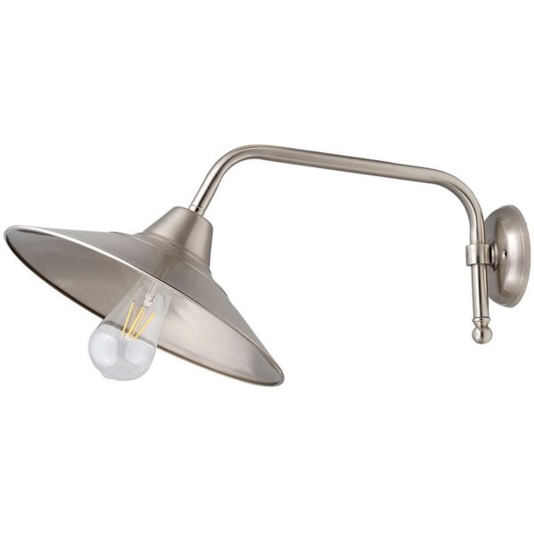Wandlampe Treppe Wohnzimmer aus Messing E27 DANAE