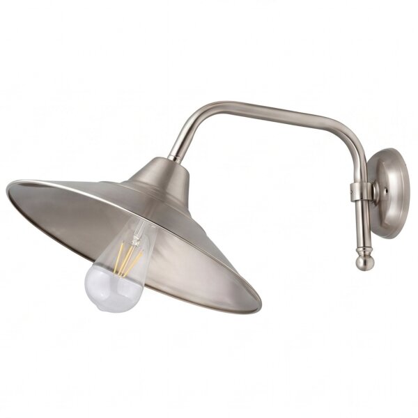 Wandlampe Treppe Wohnzimmer aus Messing E27 DANAE