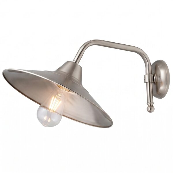 Wandlampe Treppe Wohnzimmer aus Messing E27 DANAE
