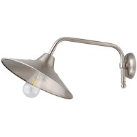 Wandlampe Treppe Wohnzimmer aus Messing E27 DANAE