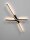 LED Deckenlampe Schwarz 100 cm lang dimmbar Minimalistisch