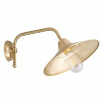 Messing Wandlampe Klassisch edel ANGELOS Flur