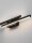 LED Wandlampe flach 54 cm breit Schwarz dimmbar 2 flammig