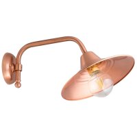 Wandleuchte Schirm in Kupfer aus Messing ANGELOS