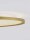 LED Deckenlampe flach Ø 60 cm in Gold dimmbar Farbwechsel
