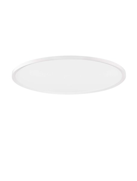 LED Deckenlampe Weiß Ø 60 cm dimmbar flach CCT DELANO