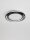 LED Deckenleuchte Schwarz Ø 44 cm dimmbar Ring 3 flammig