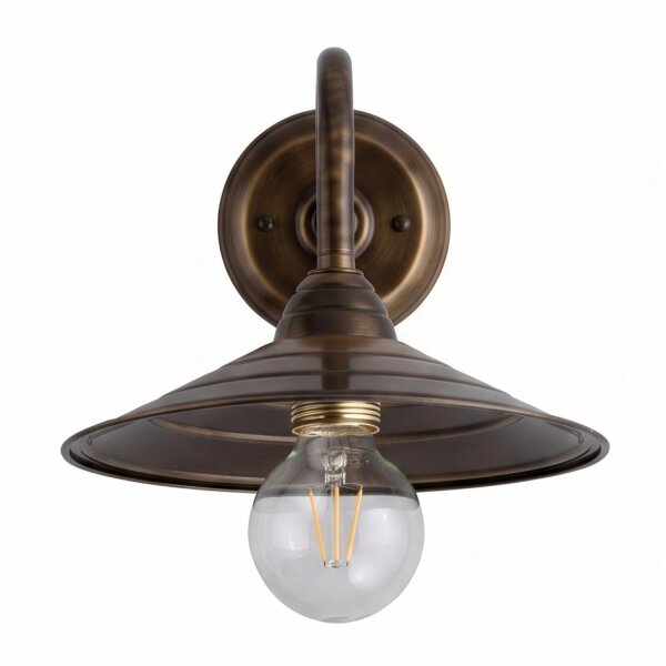 Kleine Wandlampe Messing Klassisch Antike Lampe