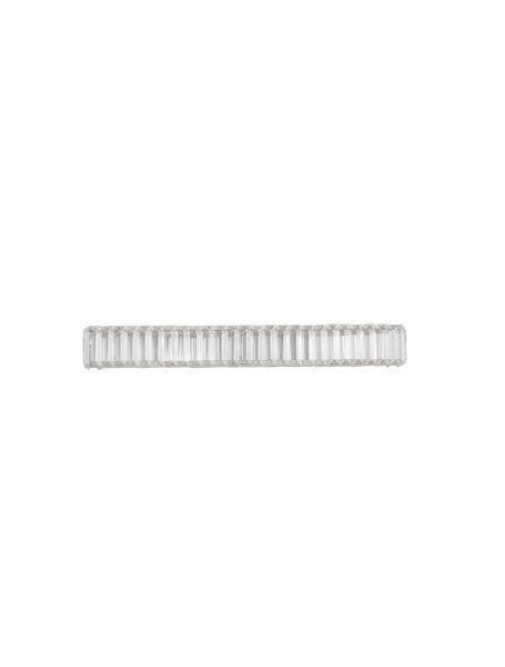 LED Wandleuchte in Chrom Kristall 60 cm hoch 1428 lm