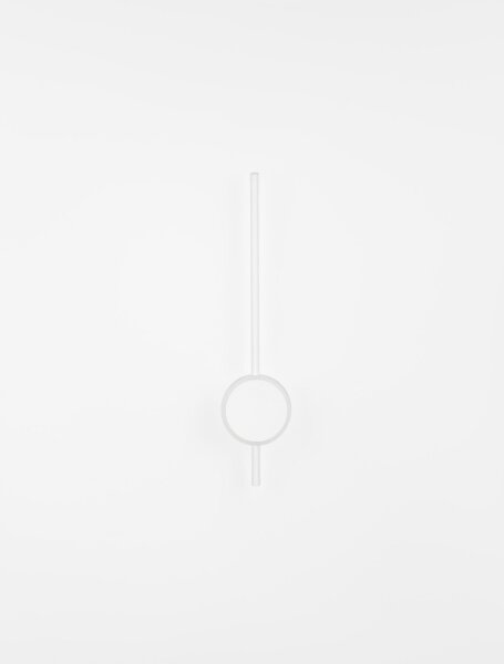 LED Wandleuchte Minimalistisch Schwarz 61 cm hoch schmal